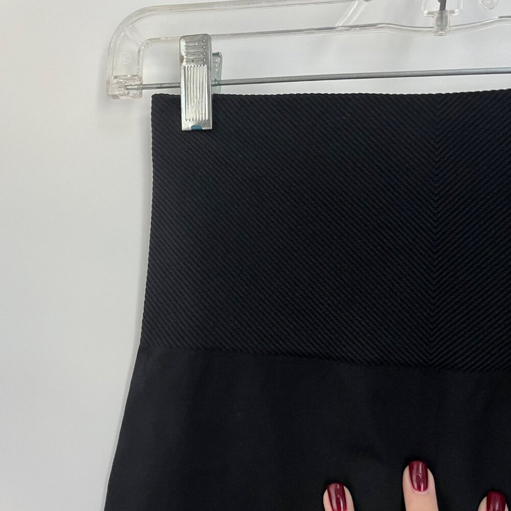 Assets By Spanx Solid Black Pull On Stretch Shape… - image 4